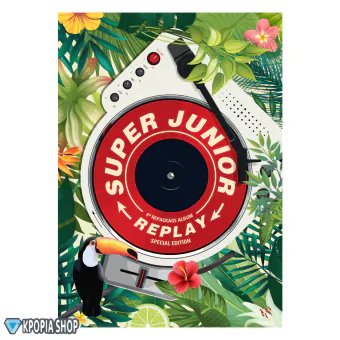 البوم اصلي Super Junior Vol8 Repackage REPLAY Kihno
