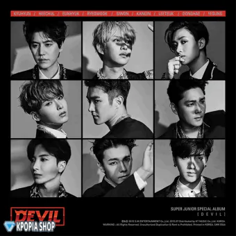 Official Product Super Junior DEVIL