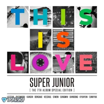 البوم اصلي النسخة العشوائية Super Junior Vol7 Special This is Love Member