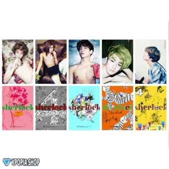 البوم اصلي SHINee Vol4 Sherlock نسخة عشوائية