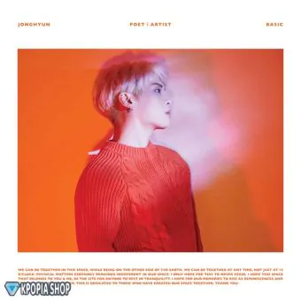 Official Album SHINee JongHyun Album Poet l Artist