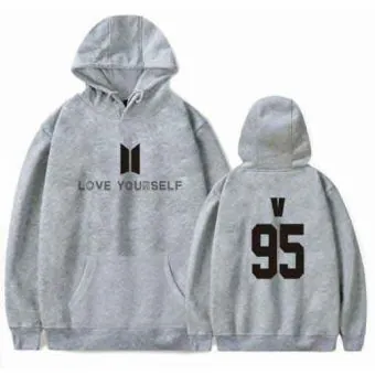 Bts Oversized Hoodie — Blue Casual Ver.