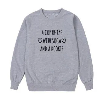 Bts Crewneck Sweatshirt — Navy Casual Ver.