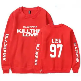 Black Pink Sweatshirt Signature — Navy Deluxe Ver.