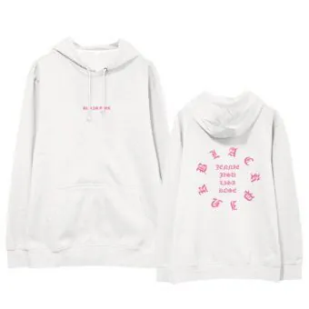 هودي يونيسكس Black Pink — إصدار "Signature" — Black Pink Black Hoodie