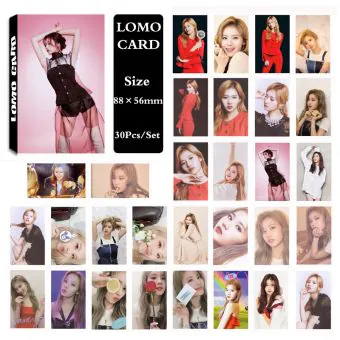 Twice Photocard Set Display Ready — Red Deluxe Ver.
