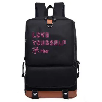 حقيبة ظهر Bts — إصدار "BTS" — BTS Exclusive Strap