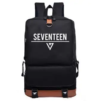 Seventeen K pop Backpack object — White Exclusive Ver.
