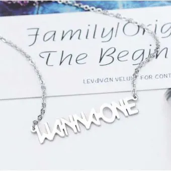Wanna One Necklace Got7 — Beige Retro Ver.
