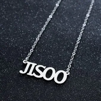 Black Pink Necklace JISOO — Beige Exclusive Ver.