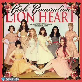 البوم اصلي Girls Generation Album Vol5 Lion Heart