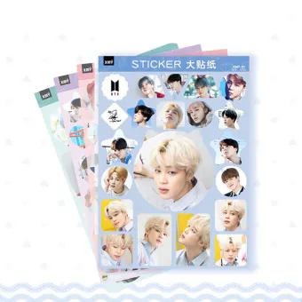 ستيكرات BTS — إصدار "JIMIN" — لللابتوب والجوال — BTS Limited Edition