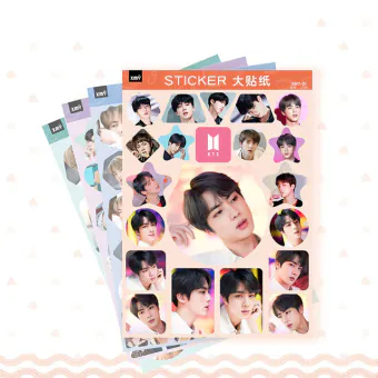 BTS Sticker Pack JIN Gift Ready — Gold Exclusive Ver.