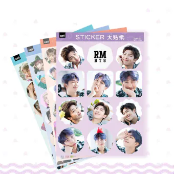 ستيكرات BTS — لتزيين الدفاتر — BTS Limited Edition