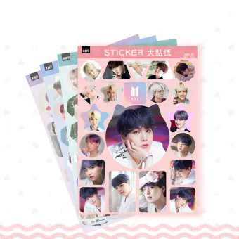 ستيكرات BTS — إصدار "SUGA" — هدية لطيفة — BTS Limited Edition