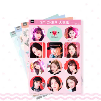 MOMOLAND Sticker Pack Laptop & Phone — Silver Collectible Ver.
