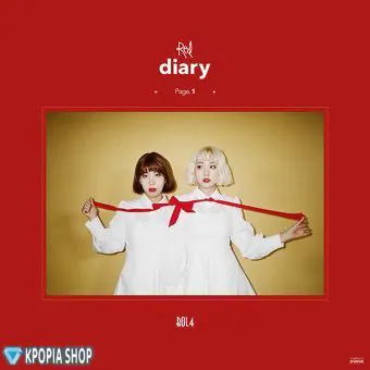 البوم اصلي BOLBBALGAN4 Mini Album Red Diary Page1