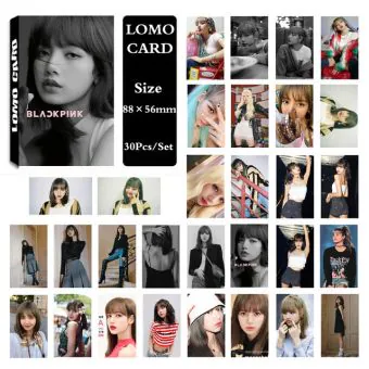 Black Pink Photocard Set Gift Pick — Red Exclusive Ver.