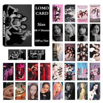 مجموعة فوتوكارد Black Pink — للاستخدام اليومي — Black Pink Random Pack