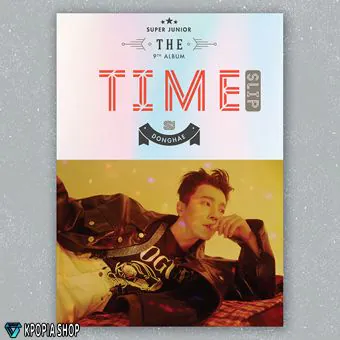 البوم اصلي Super Junior Vol9 Time_Slip DongHae Ver