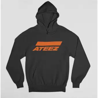Ateez Pullover Hoodie Signature — Green Edition
