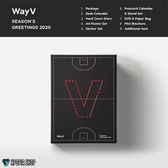 البوم اصلي WayV 2020 SEASONS GREETINGS الكمية محدودة