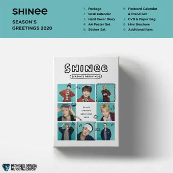 Official Product SHINee 2020 SEASONS GREETINGS الكمية محدودة