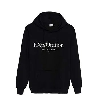 هودي Exo — إصدار "Signature" — Exo Black Hoodie