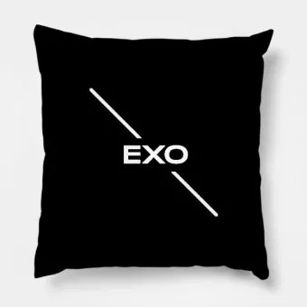 Exo Throw Pillow — Black Collectible Ver.