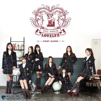 البوم اصلي Lovelyz Vol1 GIRLS INVASION