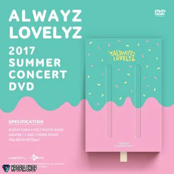 البوم اصلي DVD Lovelyz 2017 summer concert Alwayz DVD