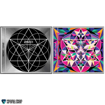 Official Album 2NE1 New Album CRUSH النسخة العشوائية