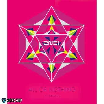 Official Product 2NE1 WORLD TOUR LIVE CD ALL OR NOTHING in SEOUL