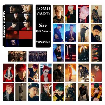 EXO Photocard Set Display Ready — Green Deluxe Ver.