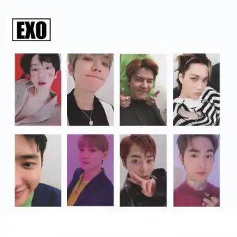 EXO Photocard Set LOVE SHOT Trading Pack — Beige Casual Ver.