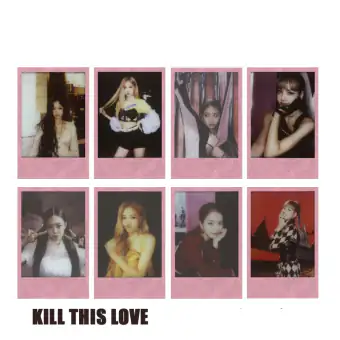 مجموعة فوتوكارد Black Pink — إصدار "BLACKPINK KILL THIS LOVE PINK VER" • لطقوس الحفلات — Black Pink Random Pack
