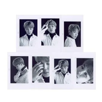 مجموعة فوتوكارد BTS — إصدار "BTS WINGS CON JIMIN" • مناسب للمبادلة — BTS Random Pack