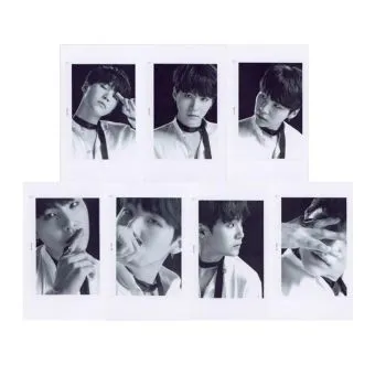 BTS Photocard Set WINGS CON SUGA Display Ready — Purple Classic Ver.