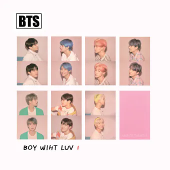 BTS Photocard Set PERSONA Gift Pick — Silver Classic Ver.
