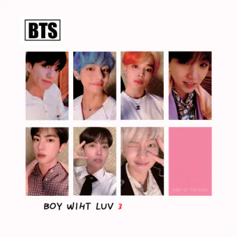 BTS Photocard Set PERSONA Daily Carry — Navy Limited Ver.