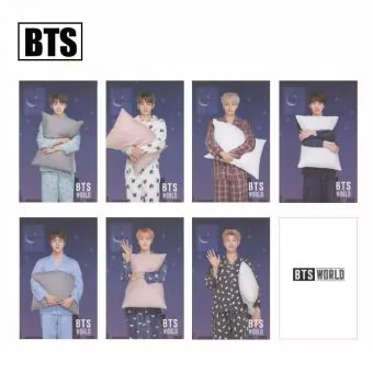 BTS Photocard Set WORLD OST Concert Mood — Navy Stylish Ver.