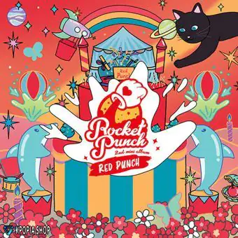 Official Album ROCKET PUNCH Mini Album Vol2 RED PUNCH