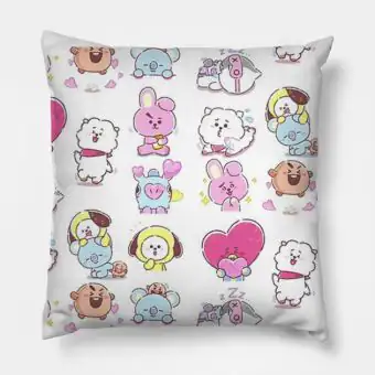 وسادة ديكور Bt21 — إصدار "BT21" — Bt21 Limited Edition