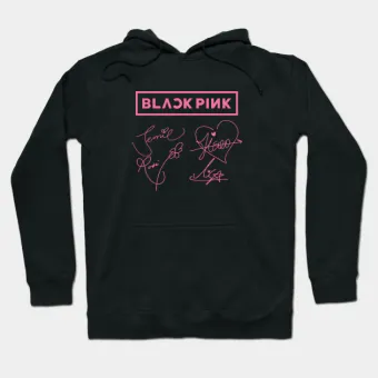 Black Pink Hoodie Signature — Purple Deluxe Ver.
