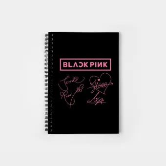 دفتر ملاحظات Black Pink — إصدار "Signature" — Black Pink Limited Edition