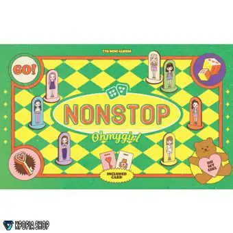 Official Album OH MY GIRL Mini Album Vol7 NONSTOP النسخة الكاملة
