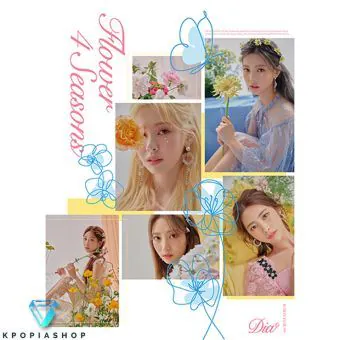 Official Album DIA Mini Album Vol6 Flower 4 Seasons Flower Ver
