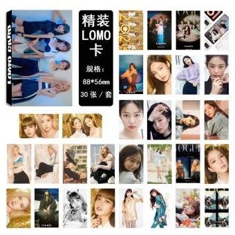Black Pink Photocard Set NEW Daily Carry — Purple Premium Ver.