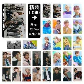 Seventeen Photocard Set Display Ready — Navy Collectible Ver.