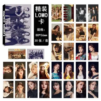 G-IDLE Photocard Set Gift Pick — Black Edition
